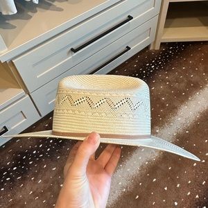 Size 7 American Hat Co Straw Hat